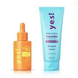 Yes! Skincare Face Cardio-Cleanser (100 Gram) + You Are B-RIGHT Vitami