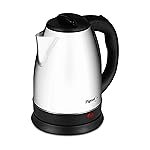 Pigeon by Stovektraft Hot Stainless Steel Electric Kettle, 1.8 Litre, with 1300 Watt, boiler for Water, milk, tea, coffee, instant noodles, soup etc (Silver)