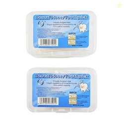 Cafarto Dental Floss Toothpicks 3-in-1 Teeth Cleaning Floss Picks for