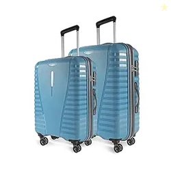 Aristocrat Medium Polypropylene(Pp) Air Pro Set of 2 Hard Carry-On Lug