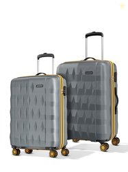 Aristocrat Comet Grey Set of 2 Small & Medium Hard 56 & 66cm Trolley B