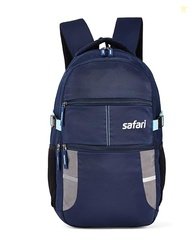 Safari Omega Spacious/Large 5 Compartment Laptop Backpack With Raincov