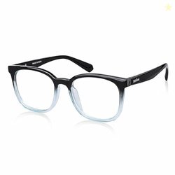Dervin Blue Light Blocking Glasses Gaming Filter Transparent Square Ey