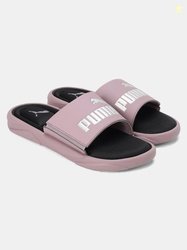 PUMA Royalcat Memory Foam Wns Women Slides (Purple , 4)