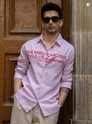 Powerlook Men Printed Stripe Shirts