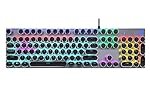 HP GK400Y Mechanical Gaming Keyboard/Light Sync Backlit/Auto-Sleep Mode/RGB Colour/Full-Size Mechanical Keyboard