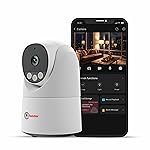 Trueview 3MP WiFi Robot Camera | Baby Monitoring & Home Security | Night Vision | AI Motion Tracking | 360Â° Pan Tilt | Two-Way Talk | Alexa | T18296S