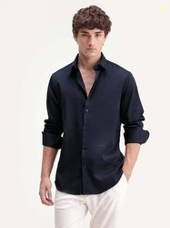 RARE RABBIT Men Regular Fit Solid Casual Shirt