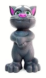 Intelligent Talking Tom Cat, Speaking Robot Cat Repeats What You Say, Touch Recording Rhymes and Songs, Musical Cat