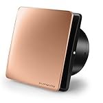 LONGWAY FreshX 6 Inch 150 mm Energy Efficient Exhaust Fan | High Speed Powerful Motor | Noiseless Operation & Easy to Clean | Suitable for Bathroom, Kitchen, Office | 2 Years Warranty (Copper)