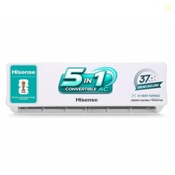 Hisense 1.5 Ton 5 star Inverter Split AC(Copper, 5-in-1 Convertible wi