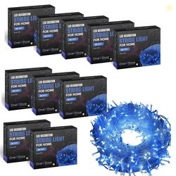 One94Store 36 Ft Blue LED Pixel String Lights | 360 Decorative Serial