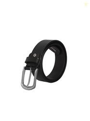 Creature Men Black Genuine Leather Belts