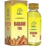 Dabur Badam Tail : Sweet Almond Oil | Rich in Vitamin -E for Healthy Skin , Hair and Body – 100ml