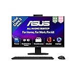 ASUS V400 (2026),Intel Core 3 100U (14th Gen),Intel iGPU,8GB/512GB,FHD,23.8″(60.45 cm),Windows 11,M365 Basic(1Y),Office 24,Black,5.46 kg,V440VAB-KBC3002WS,with Wireless Keyboard & Mouse,All in One PC
