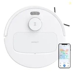 ECOVACS DEEBOT N30 White 2 in 1 Robot Vacuum Cleaner & Mop, New Launch