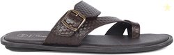 HUSH PUPPIES Men Sandal (Brown , 8)