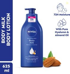 NIVEA Body Milk, Lotion Moisturizer, with Deep Moisture Serum, Hy...mo