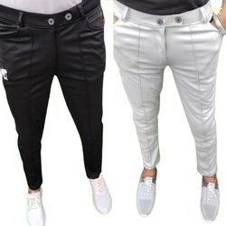 K.K Garment Pack of 2 Men Regular Fit Multicolor Lycra Blend Trou...mo