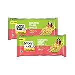 Wickedgud Whole Wheat Masala Noodles 240g (Pack of 4) x 2 | No Maida | No Palm Oil | Source of Protein