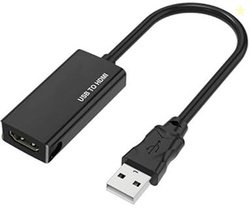 BOXNUBE USB 2.0 to HDMI Adapter for Multiple Monitors Smart Switc...mo