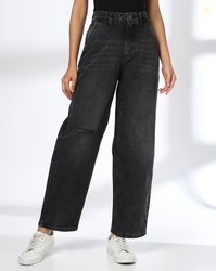 DNMX Women High-Rise Relaxed Jeans