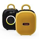 Roar 12 Portable Bluetooth Speaker, 12W Deep Bass, 8H Playtime, Type-C Fast Charging, BT v5.3, TWS Stereo Pairing, FM Radio, USB/SD Card, Handsfree with Built-in Mic (Midnight Sun)