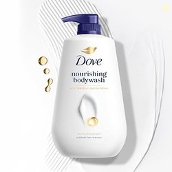 DOVE Nourishing Bodywash, 825ml, for Soft and Smooth Skin, with Triple