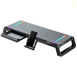 acer Ergo Multifunction Monitor & Laptop Stand Featuring RGB Lighting