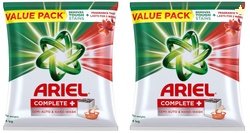 Ariel Complete + Detergent Washing Powder- 4Kg Value Pack (Pack of 2)