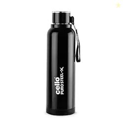 Cello Puro Steel-X Benz 900 Inner Steel Insulated Water Bottle 900 ml,