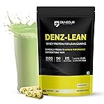 DENZOUR NUTRITION Denz-Lean Whey Protein – Pista Kulfi, 1Kg (25 Servings) | For Lean Muscle Gains | 22g Protein, 5g BCAA | 11.75g EAA & 2.4g Leucine Faster Muscle Recovery & Improved Strength