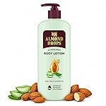 Bajaj Almond Drops Ultralight Body Lotion, 600 ml | Women and Men | Refreshing Hydration – Aloe Vera, Almond Oil & Vitamin E
