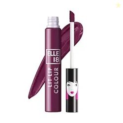 Elle 18 Lit Lip, Matte Finish, Sangria Blanca, 16 hrs Long Lasting Liq