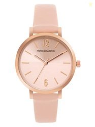 French Connection Analog Rose Gold Dial Women's Watch-FC007C