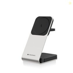 Neopack 15W Wireless Charging Stand for Apple Devices, 3 in 1 Wireless