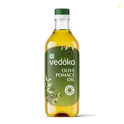 Amazon Brand - Vedaka Olive Pomace Oil 1L | Contains Mufa | Ideal For