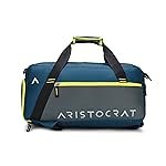 Aristocrat Power Polyester 52cm Gym Duffle Bag for Men and Women with Multiple Pockets and Separate Shoe Compartment for Travel, Sports and Workouts