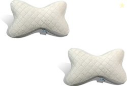 Y3H Beige Velvet, Memory Foam (Contemporary, Pack of 2)