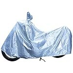 Solimo 350Cc Bike Cover, Silver (Royal Enfield, Bajaj Pulsar, Honda Cb, Tvs Apache, Etc.), for Bike