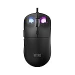 acer Nitro 7 Wired Gaming Mouse | 7-Button RGB Lighting | 1200â12400 DPI Sensor | 1000Hz Polling Rate | 1.5M Paracord Cable | 50M Click Switches | Lightweight 79g | PC/Laptop Compatible â Black