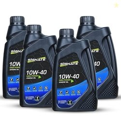 Signate 10W40 Street Race Fully Synthetic Bike Engine Oil 1L, High Per