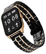 Vibez Imperial Luxury Smartwatch for Women & Men – Stainless Steel Strap, 1.83″ Display, High Resolution, 60 Sports Modes,100+ Watch Faces, Long Battery & BT Calling Smart Watch for Women & Men