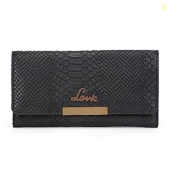 Lavie Women's Croco Trifiano Trifold Wallet | Ladies Purse Wallet