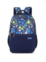 Lavie Sport Fusion 35L Navy Backpack | Fits Upto 15 Inch Laptop | Orga