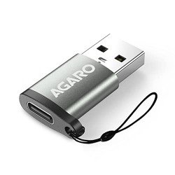 AGARO USB 3.0 Type C Female to USB Male OTG Adapter, 5 Gbps High-Speed