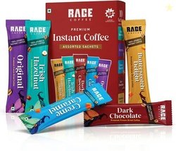 RAGE Instant Coffee Sachets (Pack of 10) 2g Single-Serv...