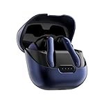 amazon basics TWS in-Ear Earbuds (AB-T01B) with Fast Charging up to 80 Hours of Playtime | Dual 10mm Driver | IPX4 Water-Resistance | Bluetooth 5.3 | Charging Case with Mic | Touch Control (Blue)