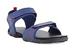 Sparx Men SS-713 Navy Blue Red Floater Sandals (SS0713G_NBRD_0007)