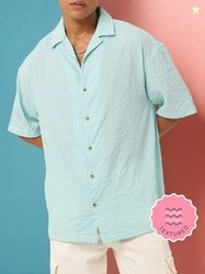 WROGN X fwd Popcorn Texture Oversize Shirt